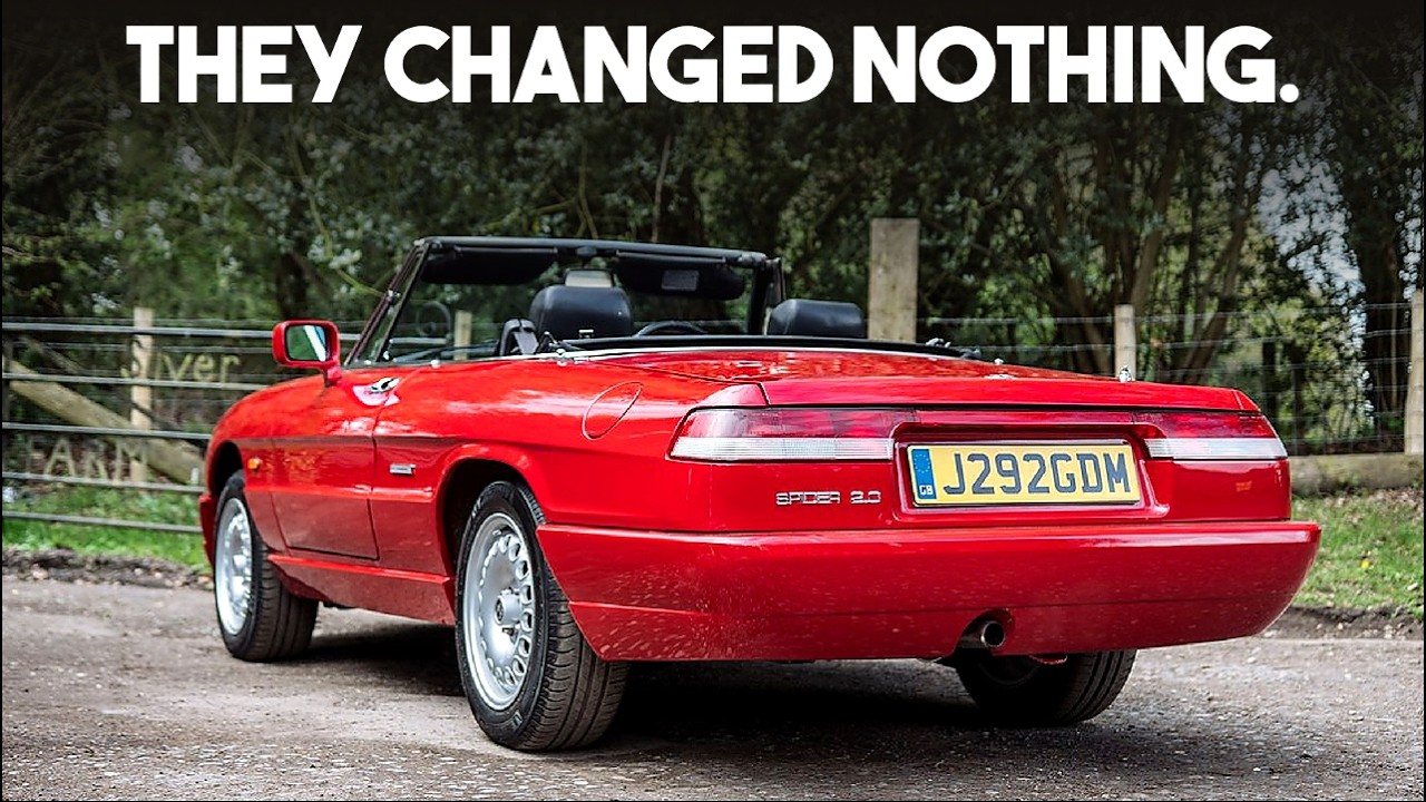 Mazda changed everything. Alfa changed almost nothing - Alfa Spider S4 ...