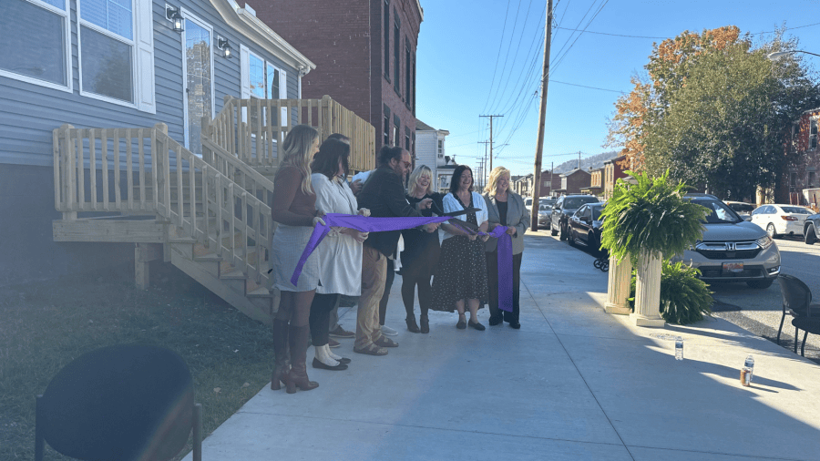 Youth Services System cuts ribbon on new recovery homes in Center Wheeling