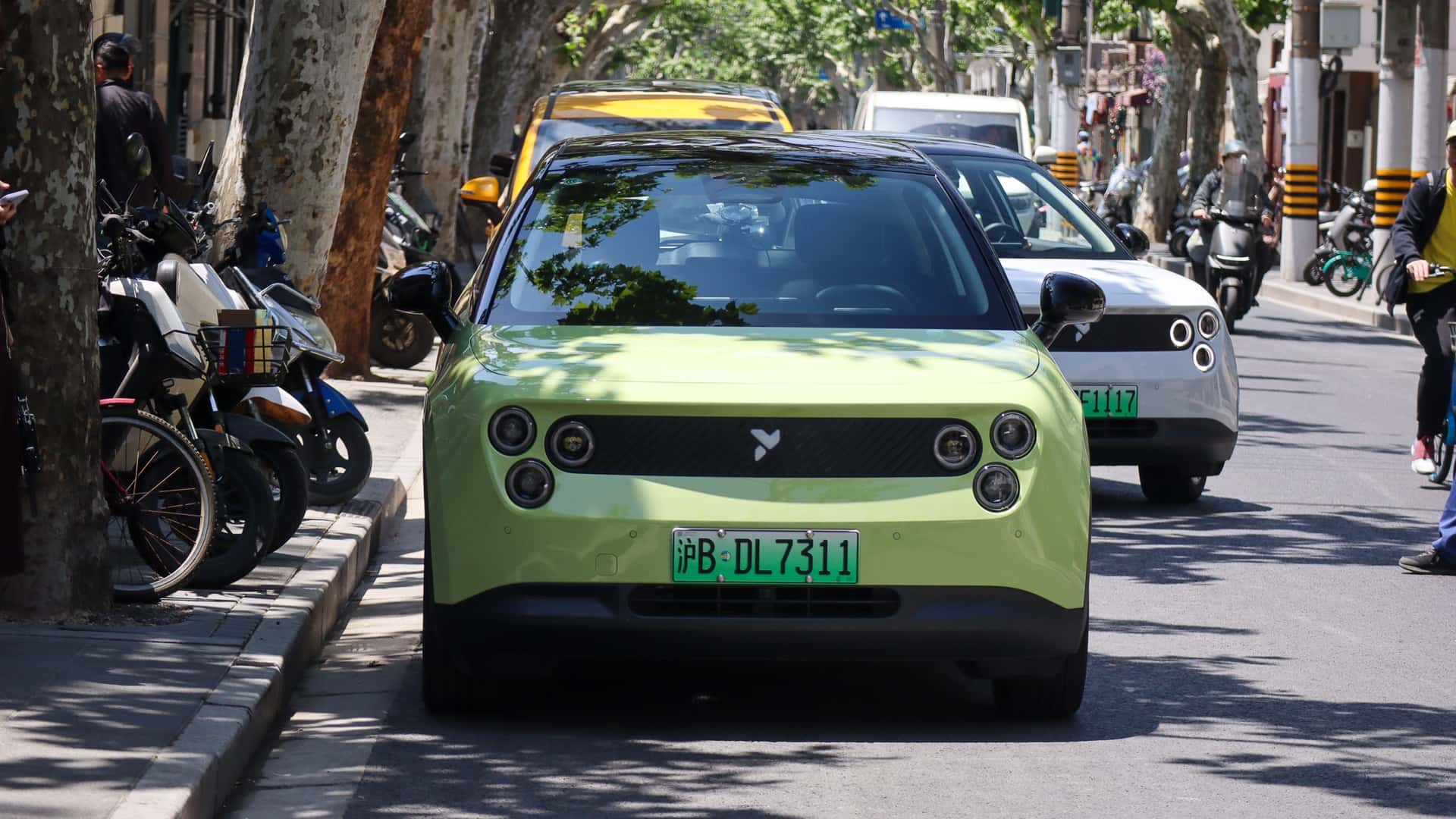 Nio's little electric car has a cool party trick: upgradeable range