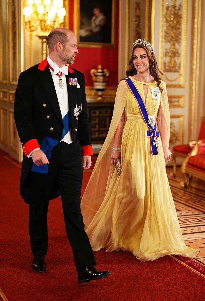 Kate Middleton, impecable en la cena de gala para el sultán de Omán ...