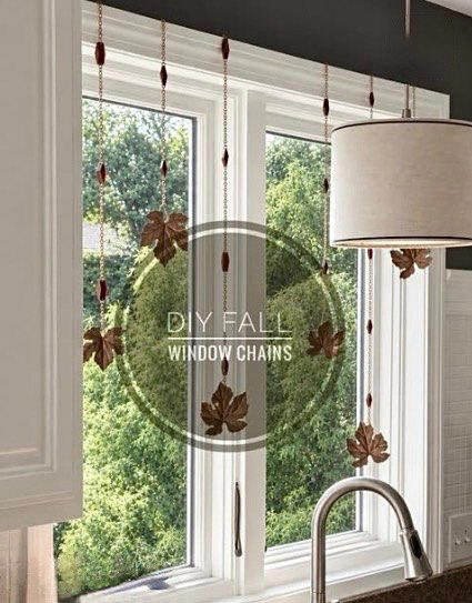 Fall window chains