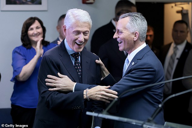 Bill Clinton, 80, looks frail during rare public appearance