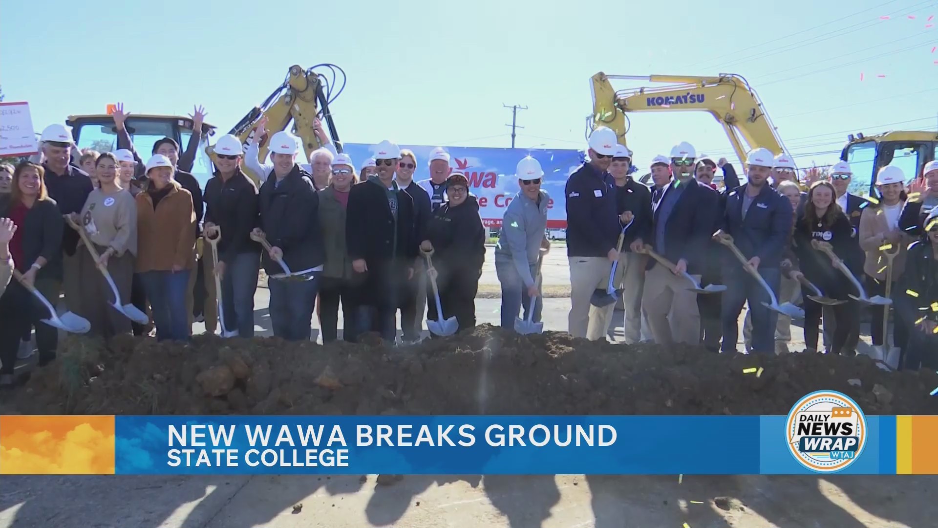 Daily news wrap: WAWA groundbreaking