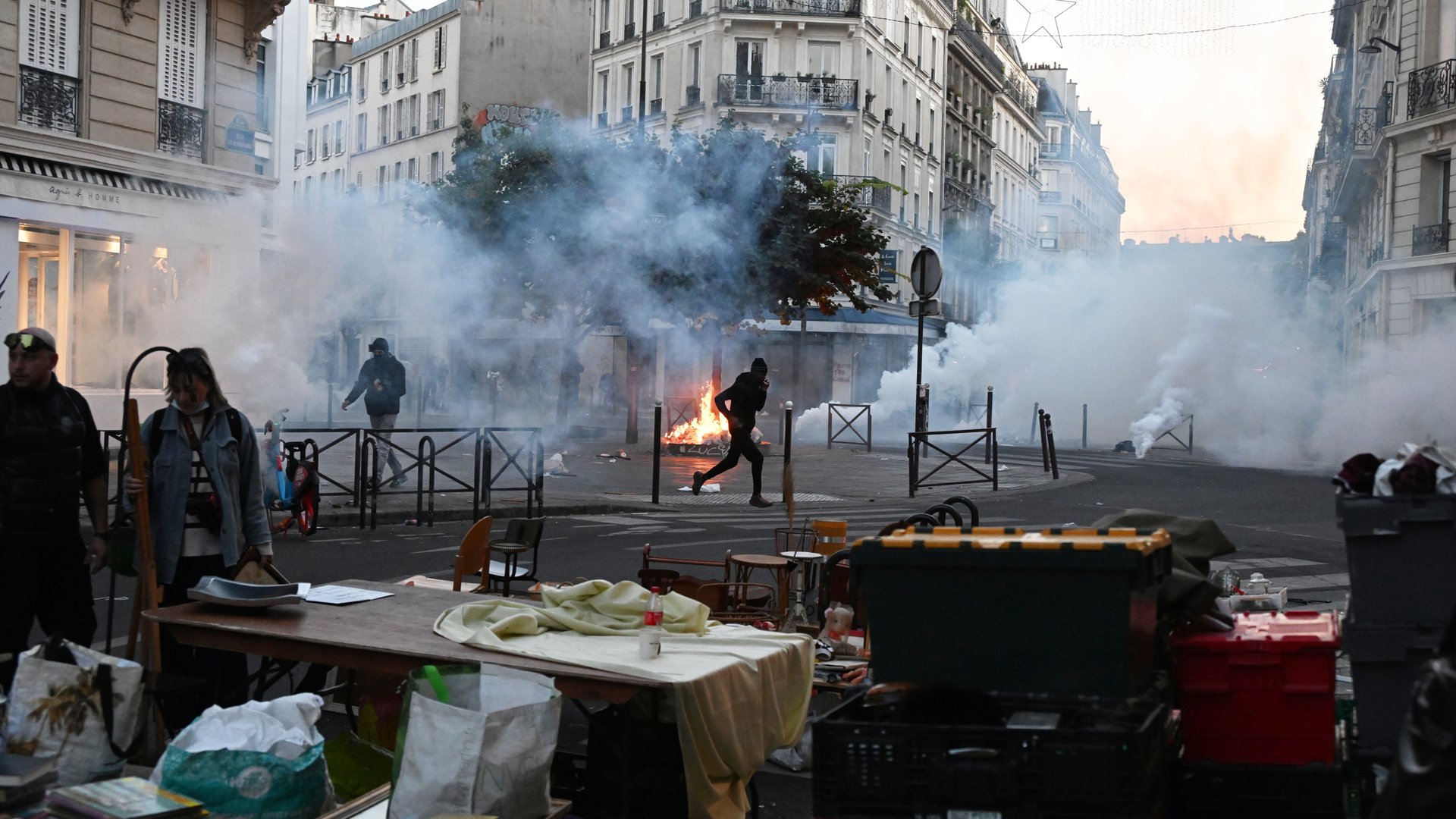 Paris riots 'violently hijacked' by far-left groups as foreign ...