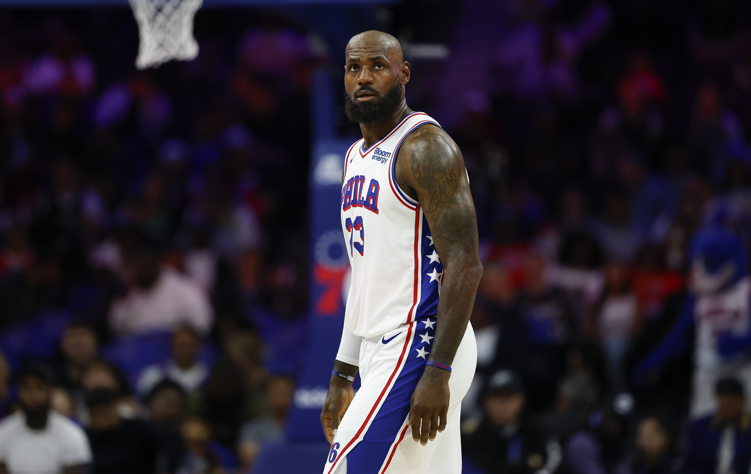 Sixers-Knicks: LeBron draws chants, jaws with fans; NFL commish talks ...
