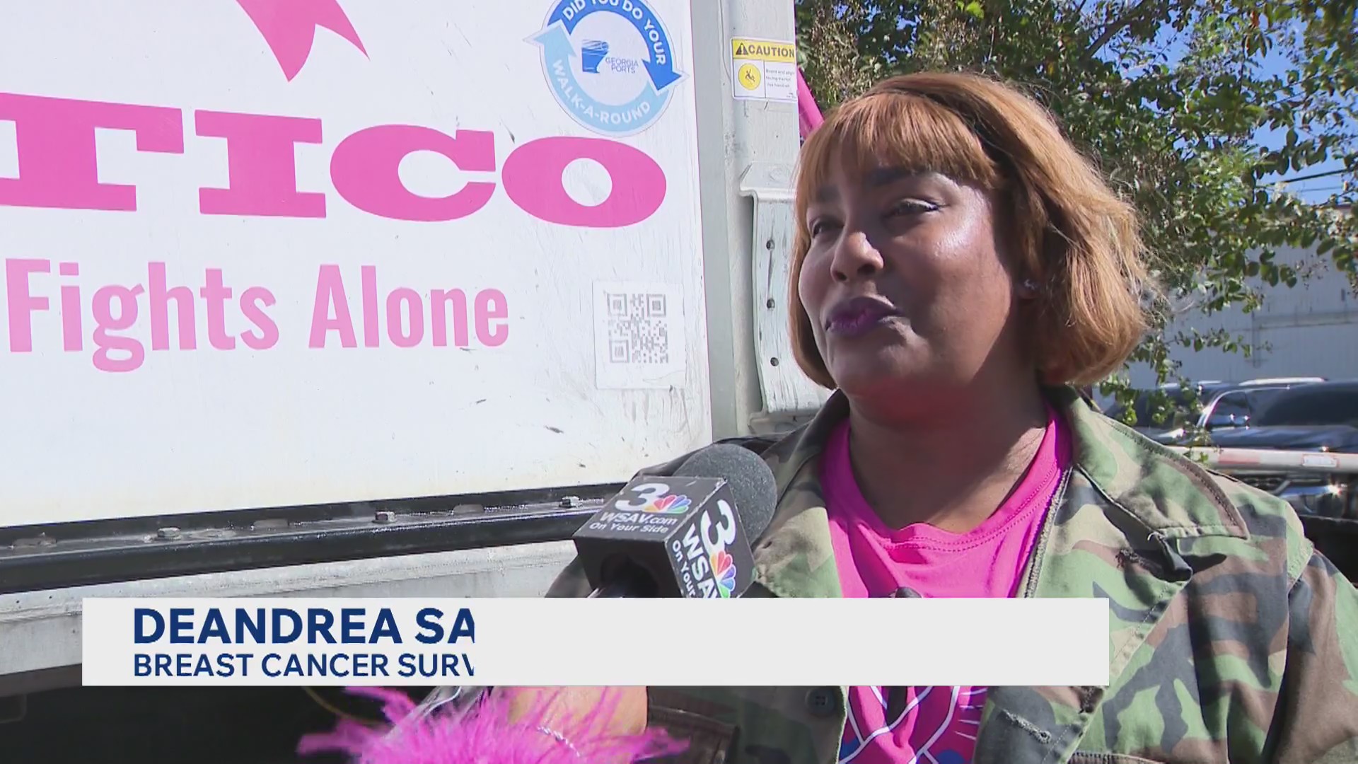 The International Longshoremen’s Association Paint the Port Pink