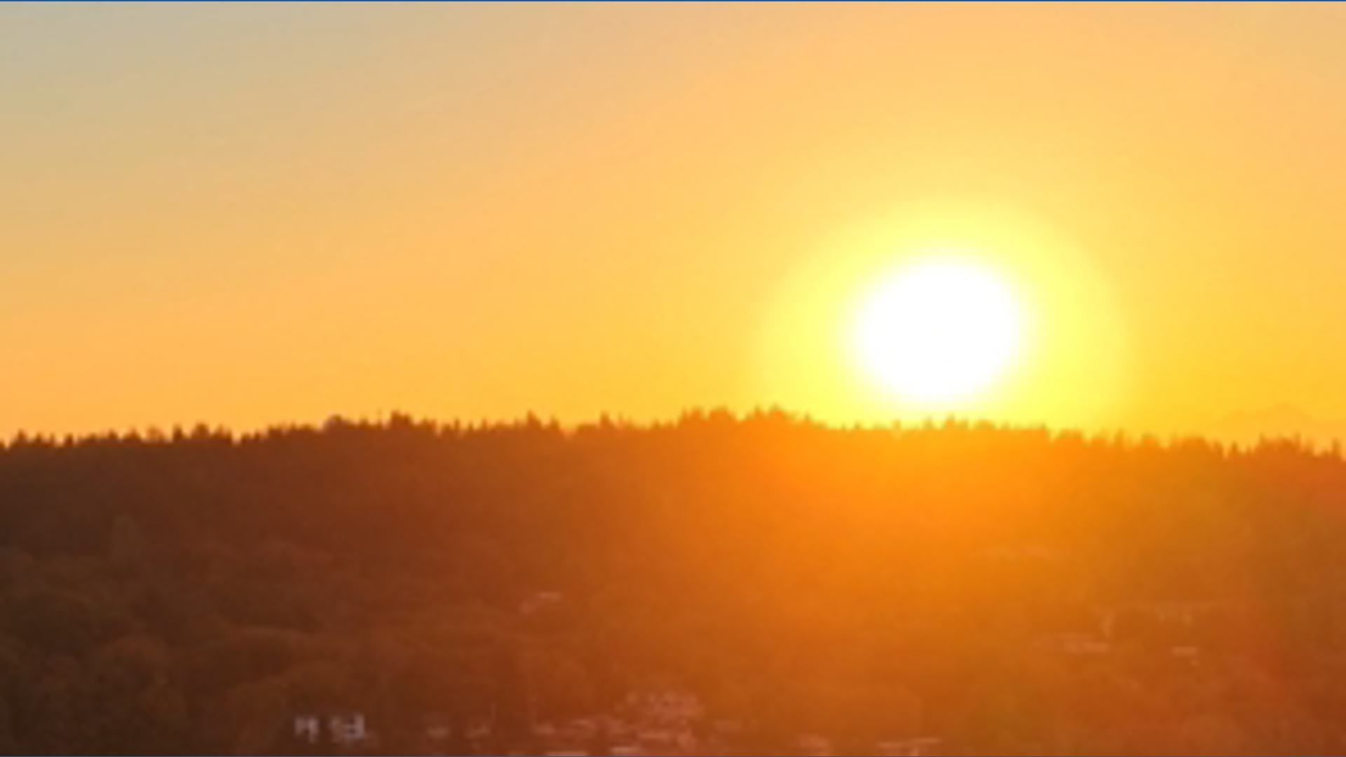 October sunset from Ballard