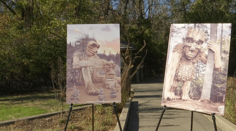 Nationally recognized troll statue on its way to Huntington