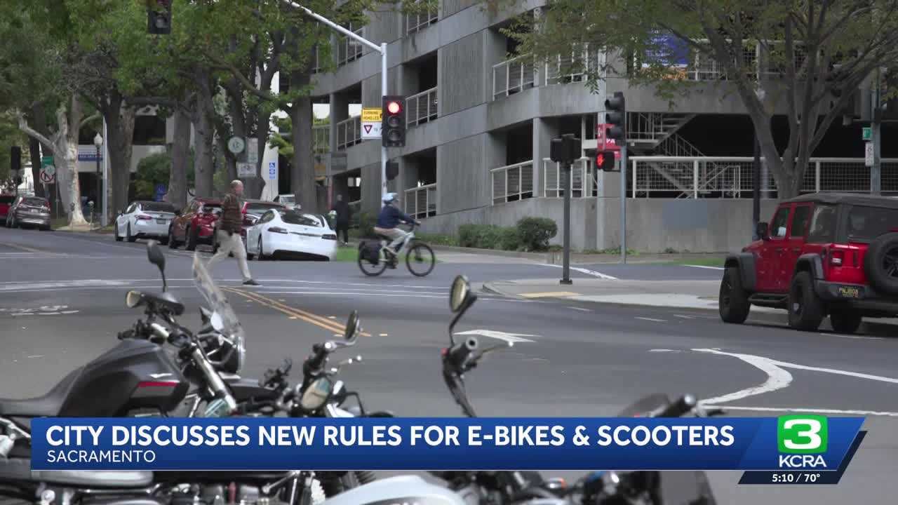 Sacramento advances proposal to regulate e-bikes, e-scooters, and e-motos