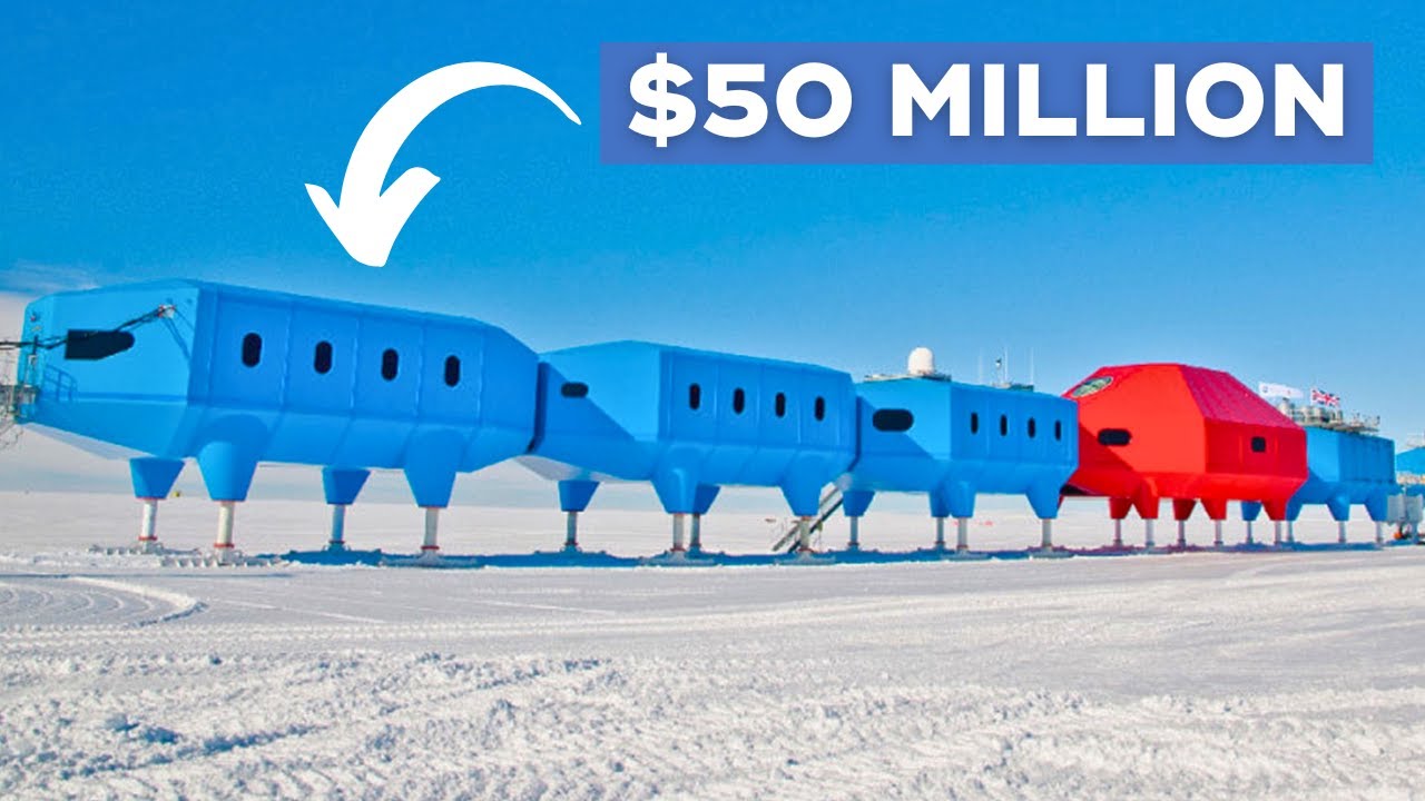 The insane engineering behind construction in Antarctica