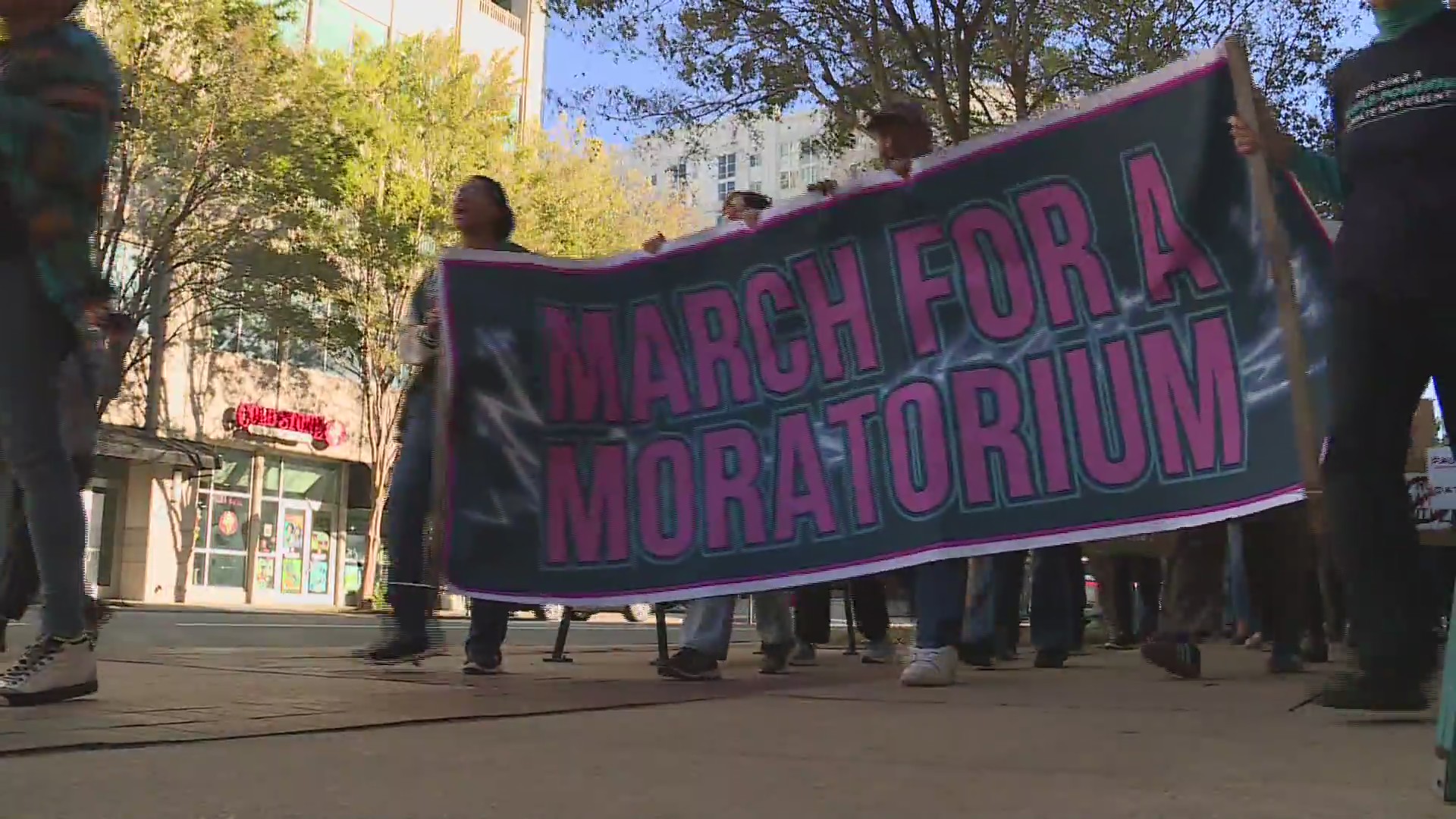 Protesters call for moratorium on data centers in Va.