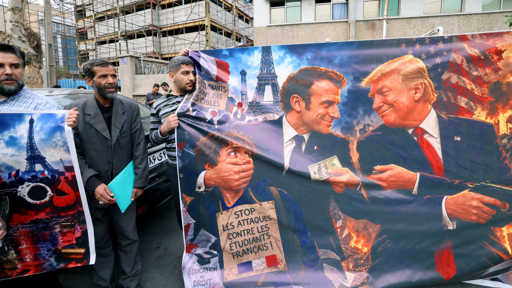 Trump blames immigration for 'shattering' France