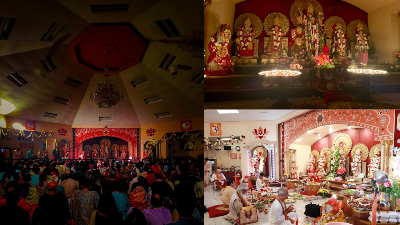 Houston puja draws thousands: diaspora packs temple with 5,000 devotees ...