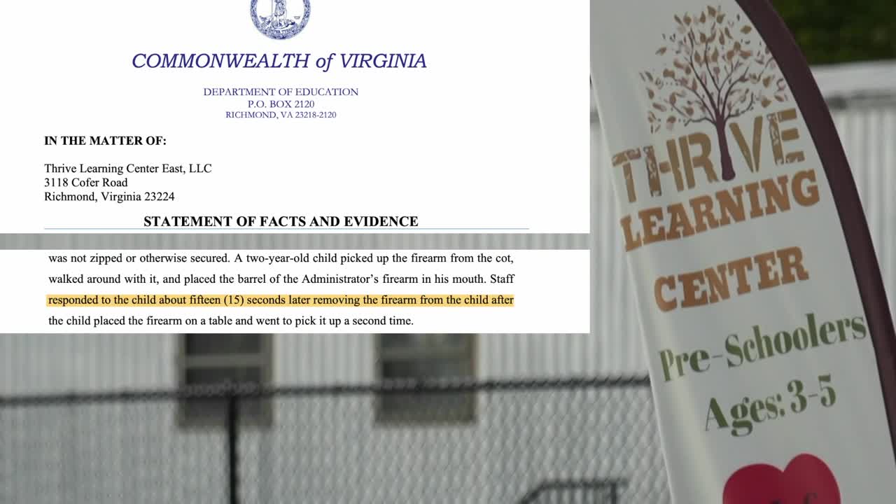 Only on 6: Staff called gun at Richmond daycare a normal routine before ...