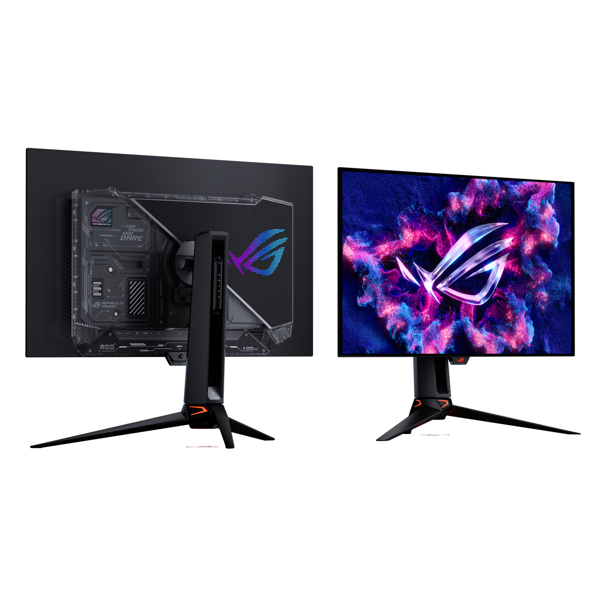 高精細4Kも480Hzの高速表示も! ASUS「ROG Swift OLED」新型モニター2機種が登場