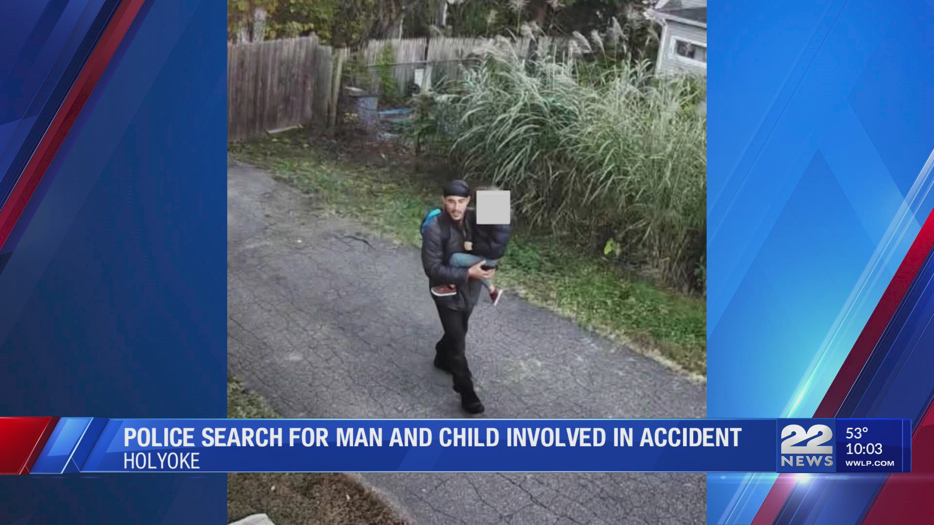 Holyoke police seek help locating man and child after hit-and-run crash