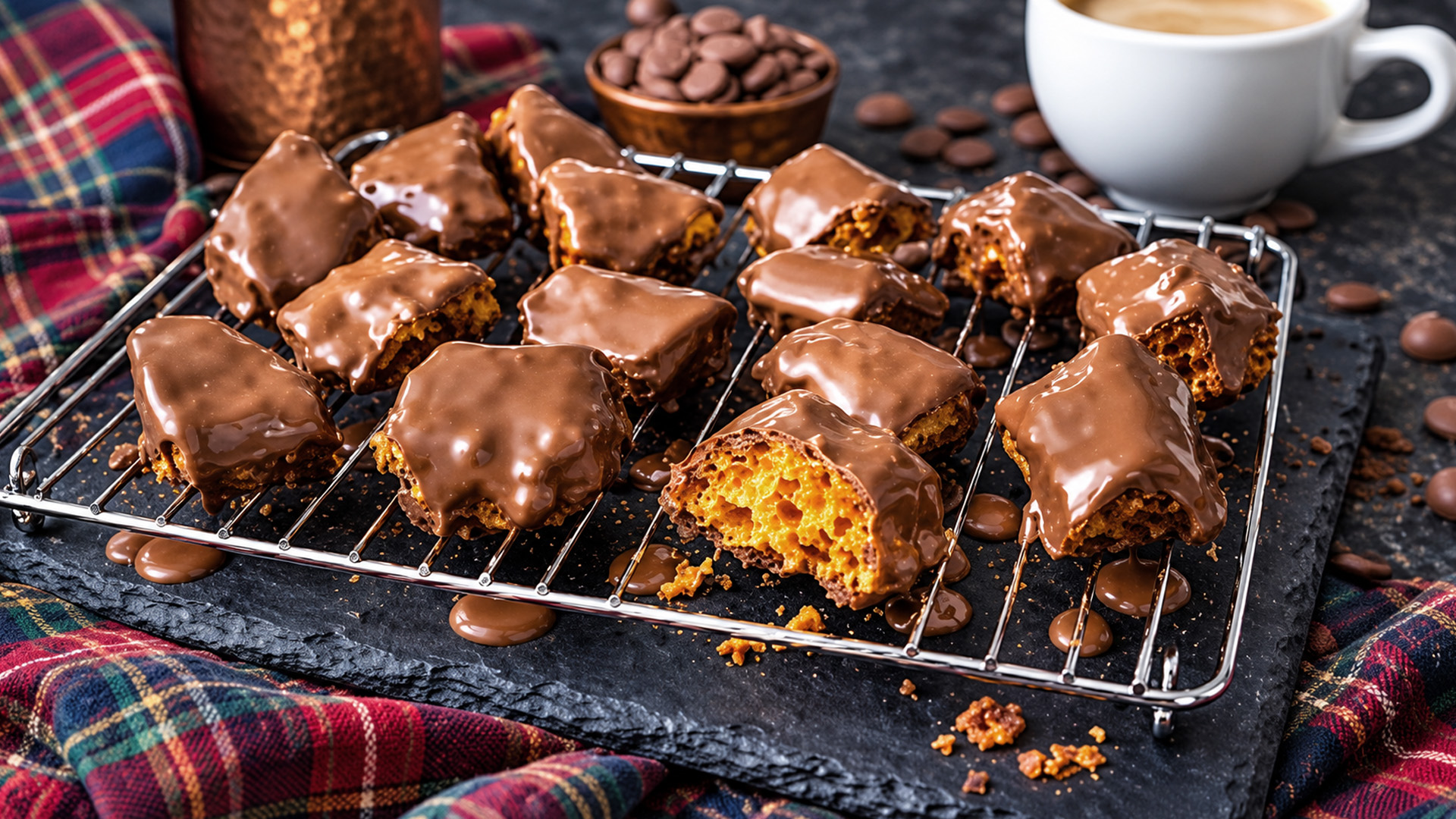 Easy homemade chocolate puff candy recipe