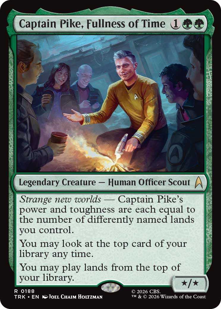 A Magic: The Gathering Star Trek card adds a new way to lose the game