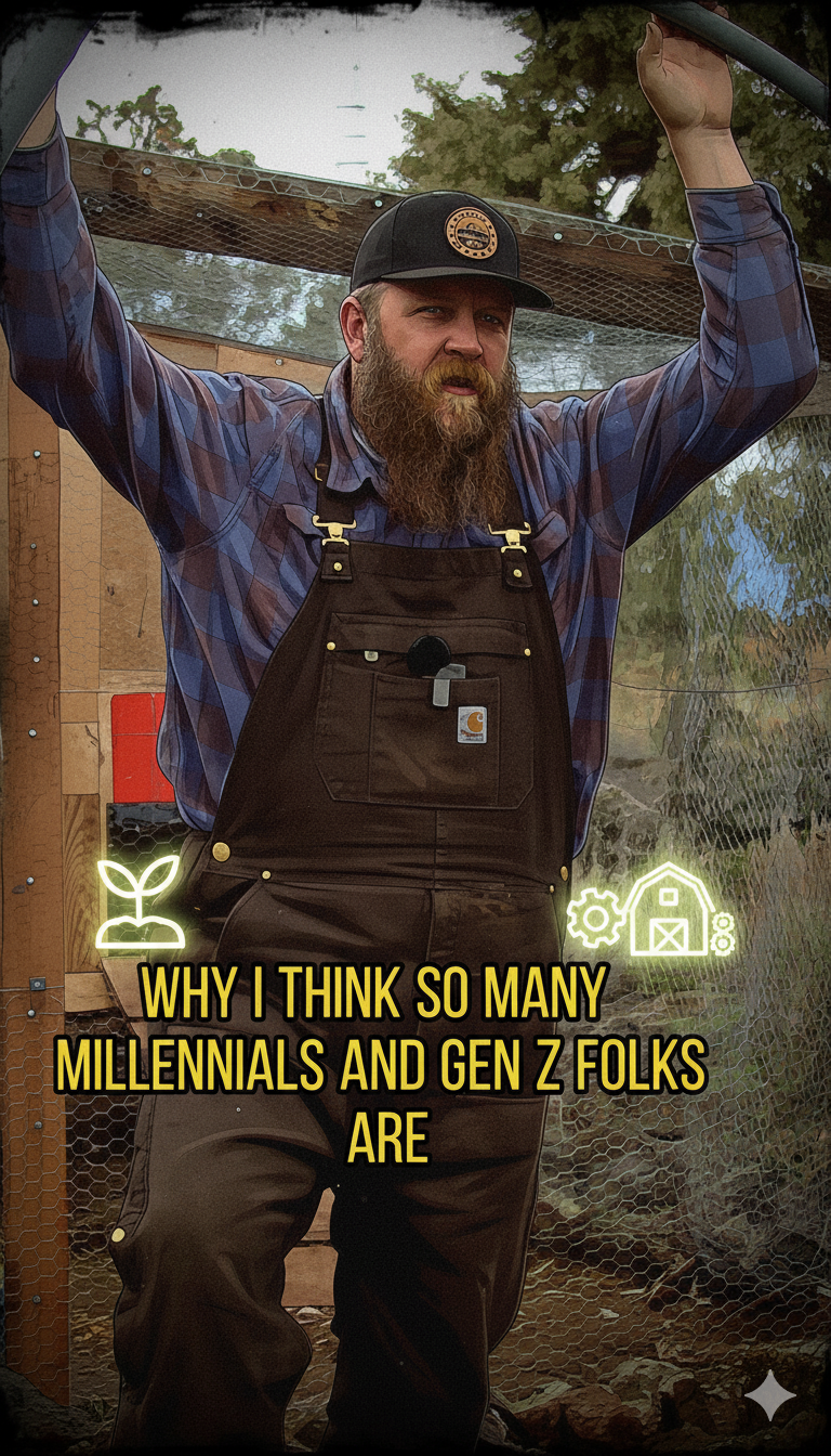 Why living off the land is attracting a new generation
