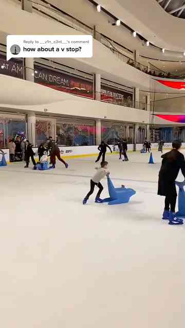 Freestyle ice skating moves with style and control