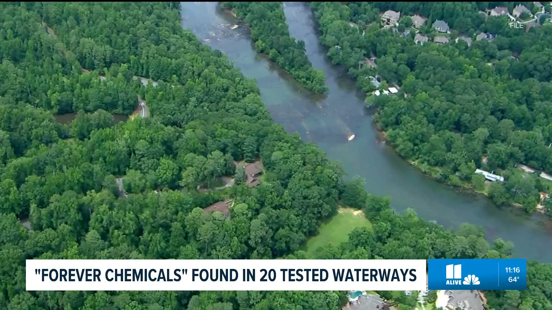 Report: 'Forever chemicals' plague Georgia waterways