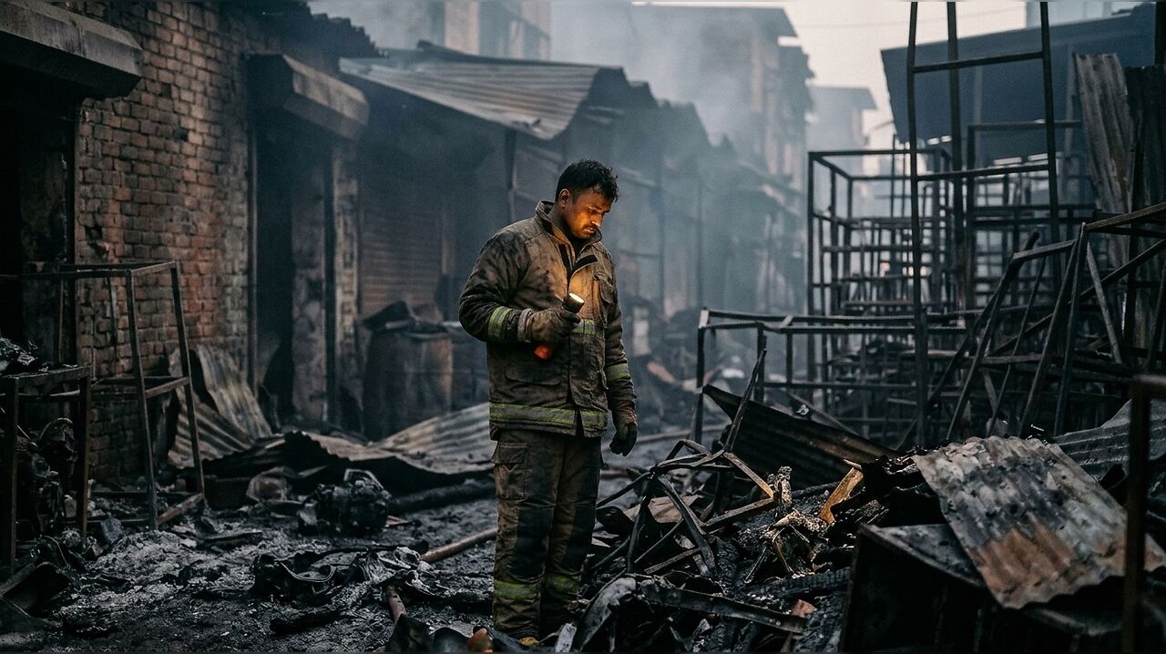 Two dead, six injured following massive scrap godown fire in Sakinaka