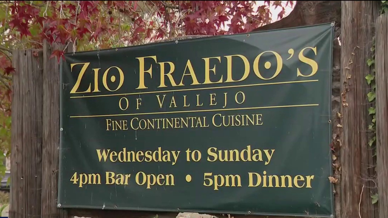 Zio Fraedo’s waterfront restaurant to close Vallejo location after 20 years