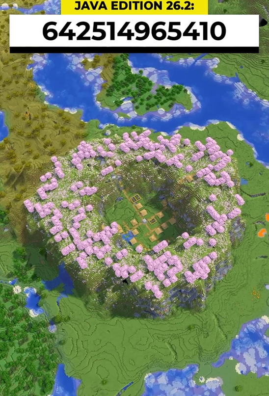 Minecraft seeds with rare villages, giant mansions, and unique biomes