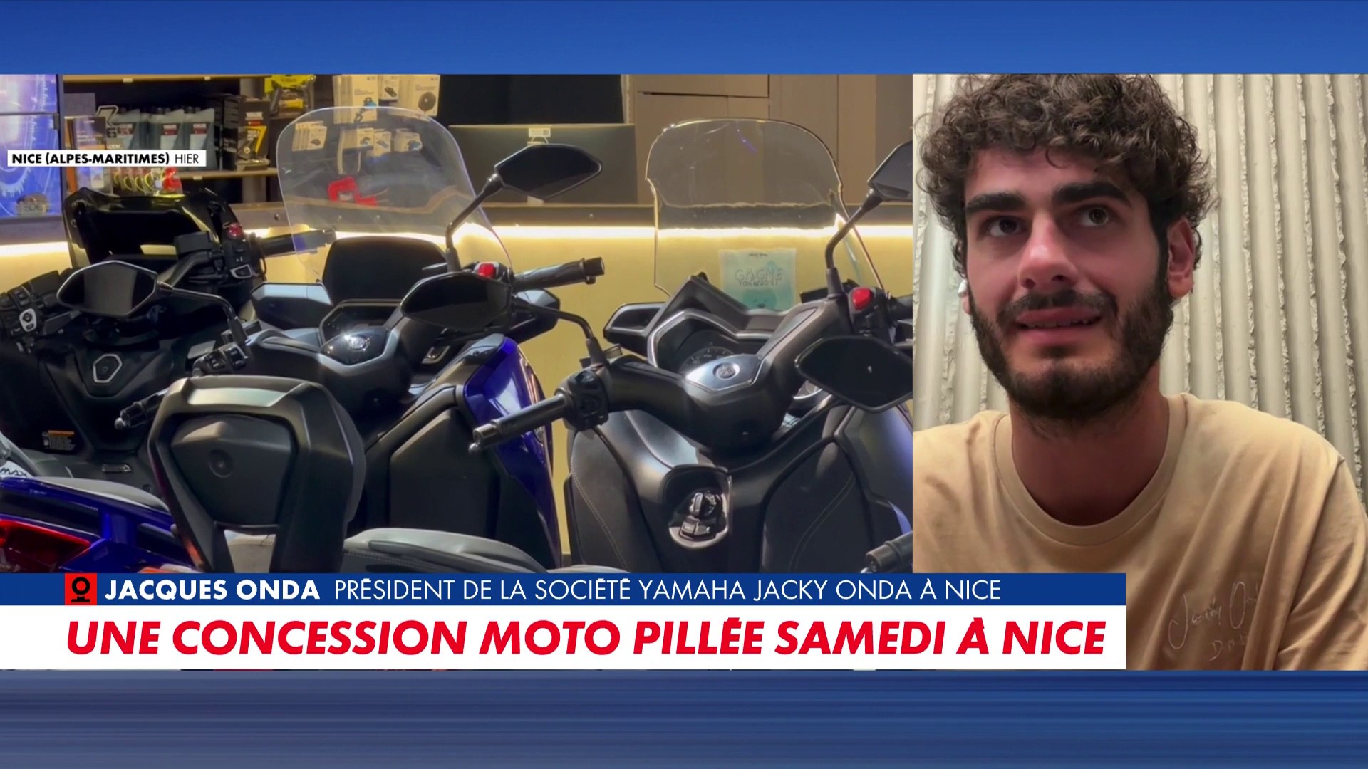 Un propriétaire d'une concession automobile pillée témoigne