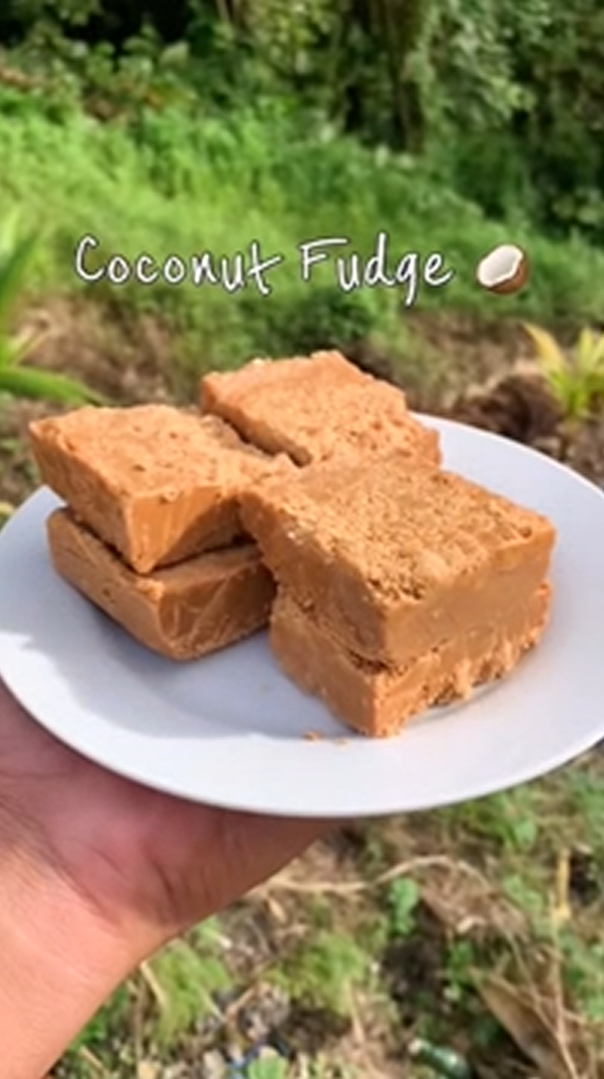How to make coconut fudge with a deliciously creamy texture