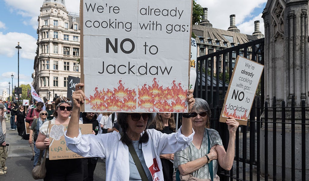Andy Burnham hit by angry backlash as new gas drilling approved in ...