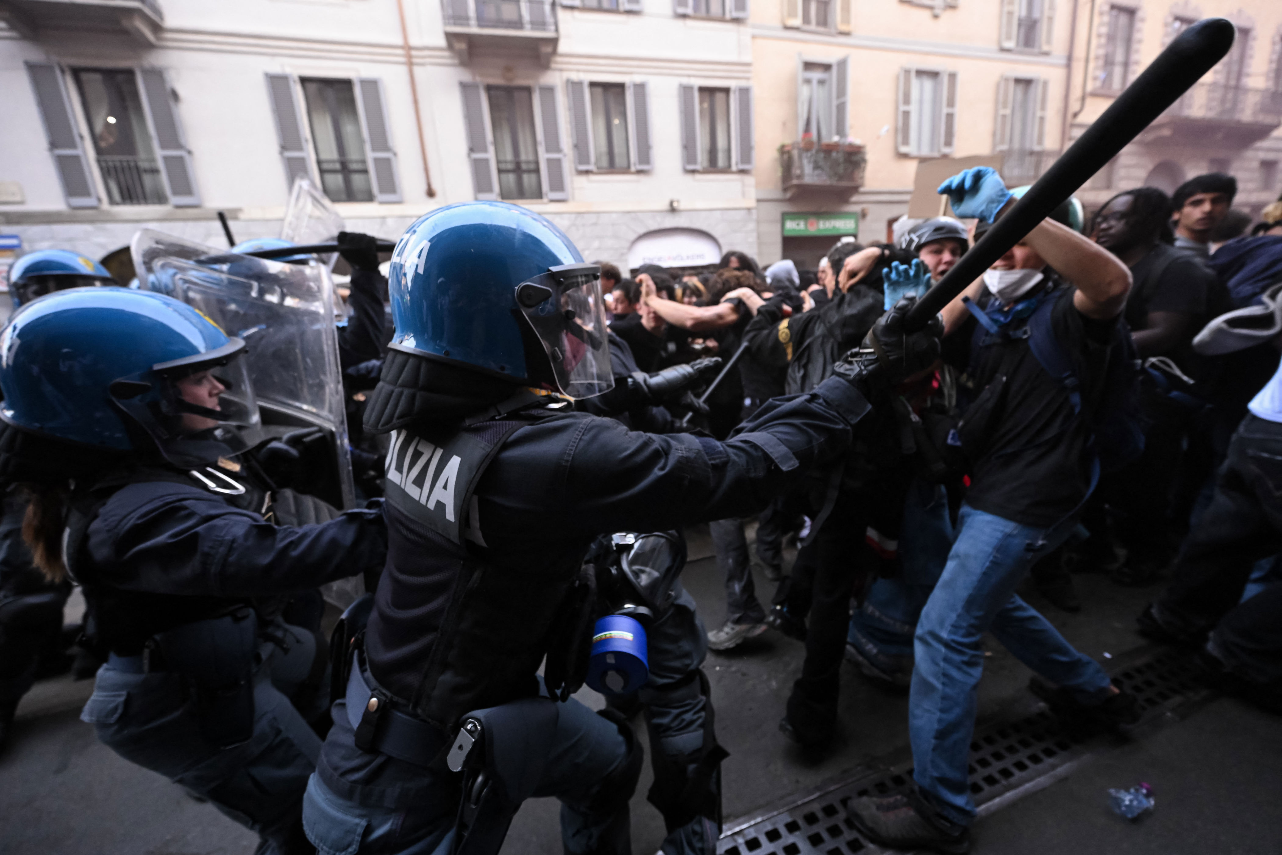 Italy approves sweeping security measures in response to protests