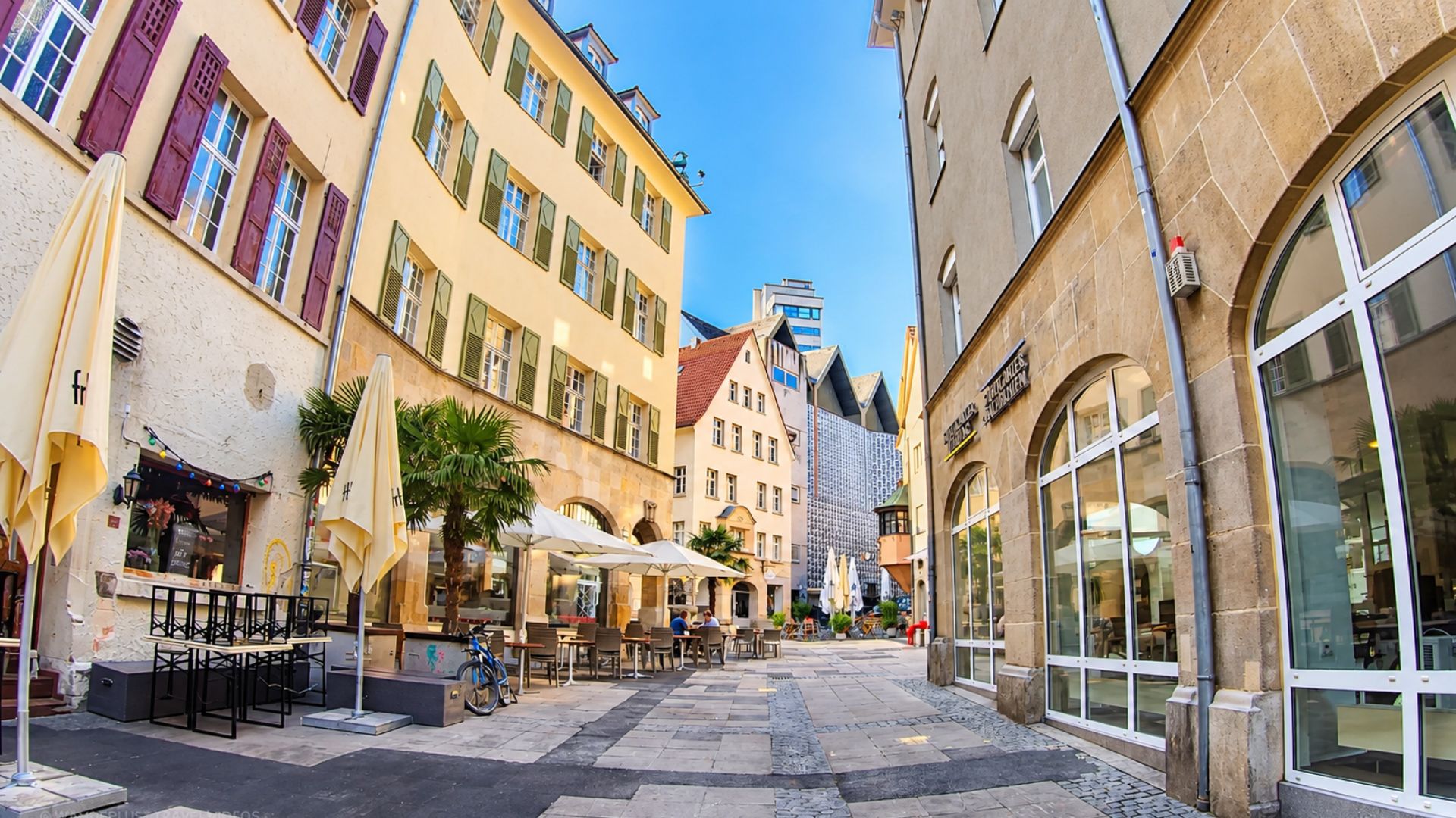 What does Stuttgart look like before the city gets busy?