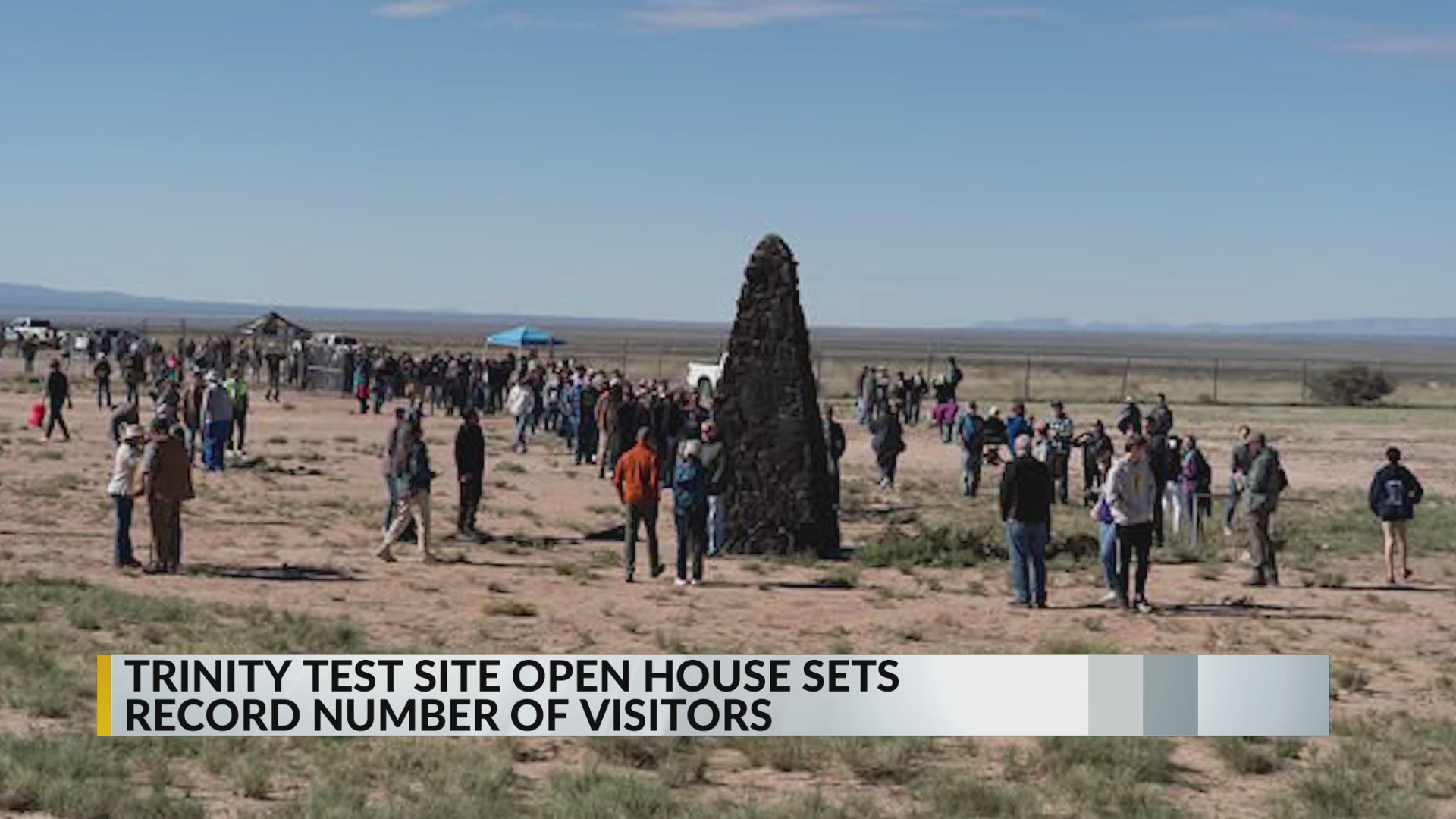 Trinity Site open house sees record number of visitors