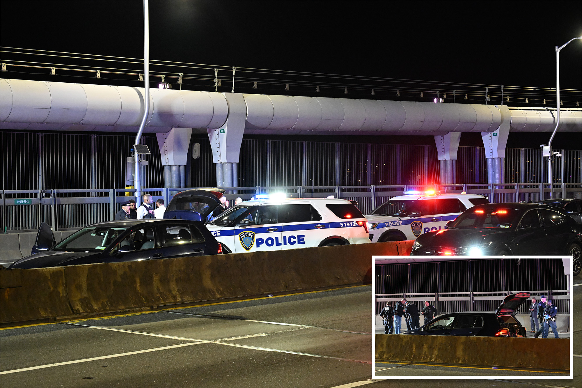 Motorist killed in drive-by shooting on George Washington Bridge ...