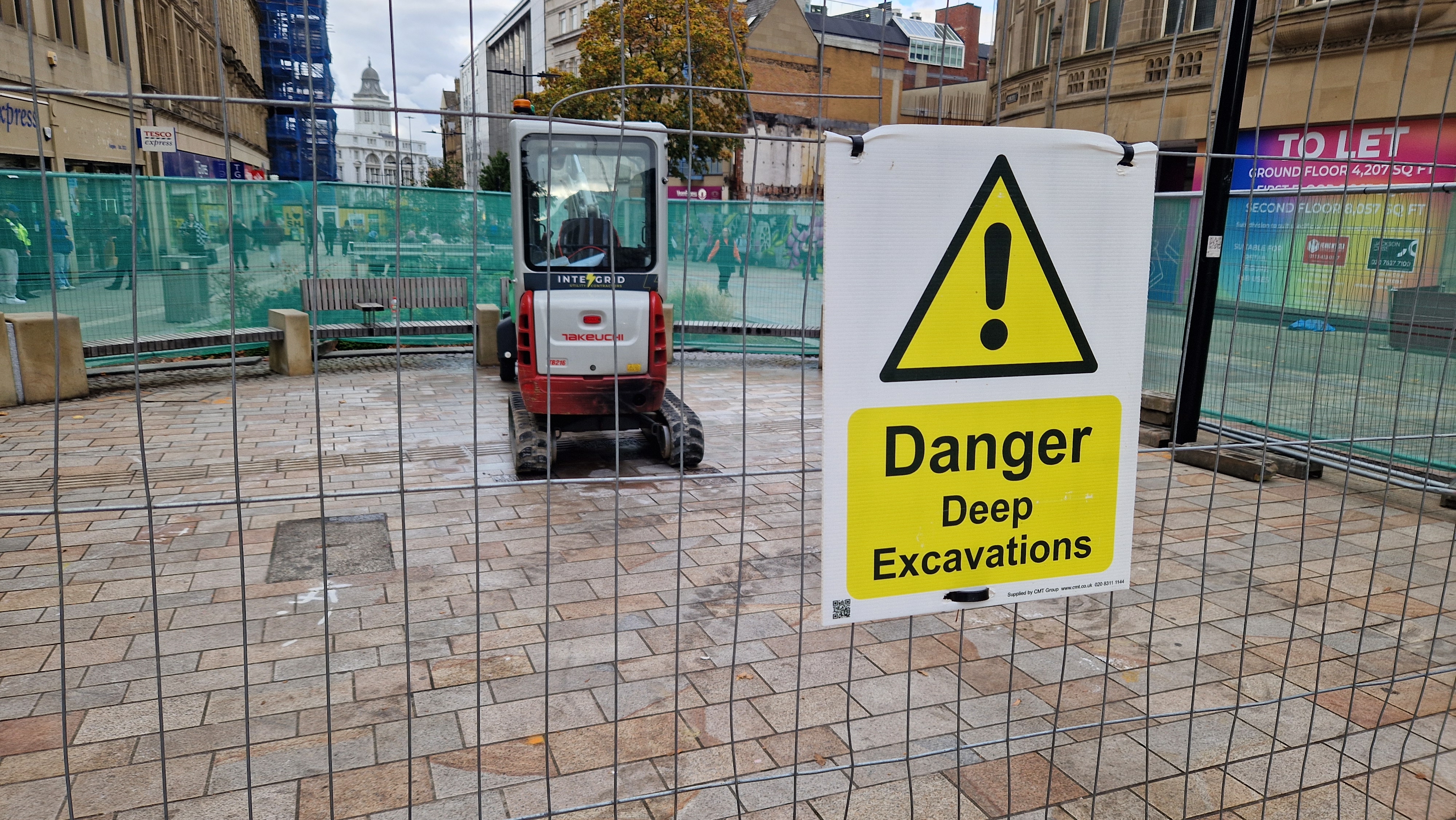 Fargate: 'Deep excavations' coming to newly-paved street in Sheffield