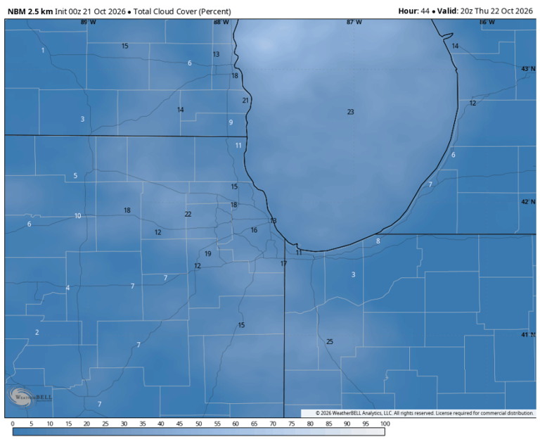 Wednesday forecast: Picture-perfect fall weather continues in ...