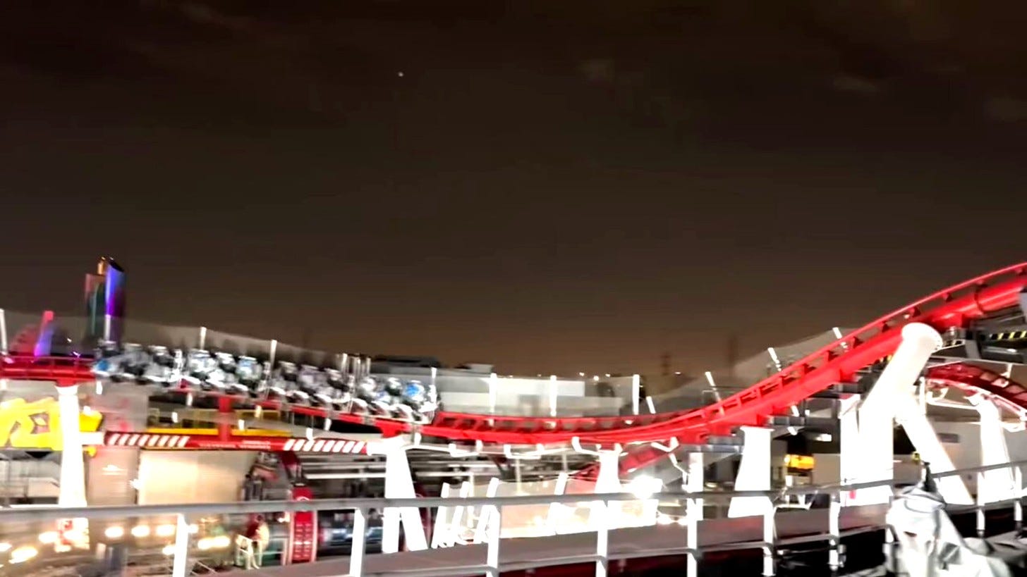 Shanghai Disneyland’s Spider-Man coaster starts full-speed tests