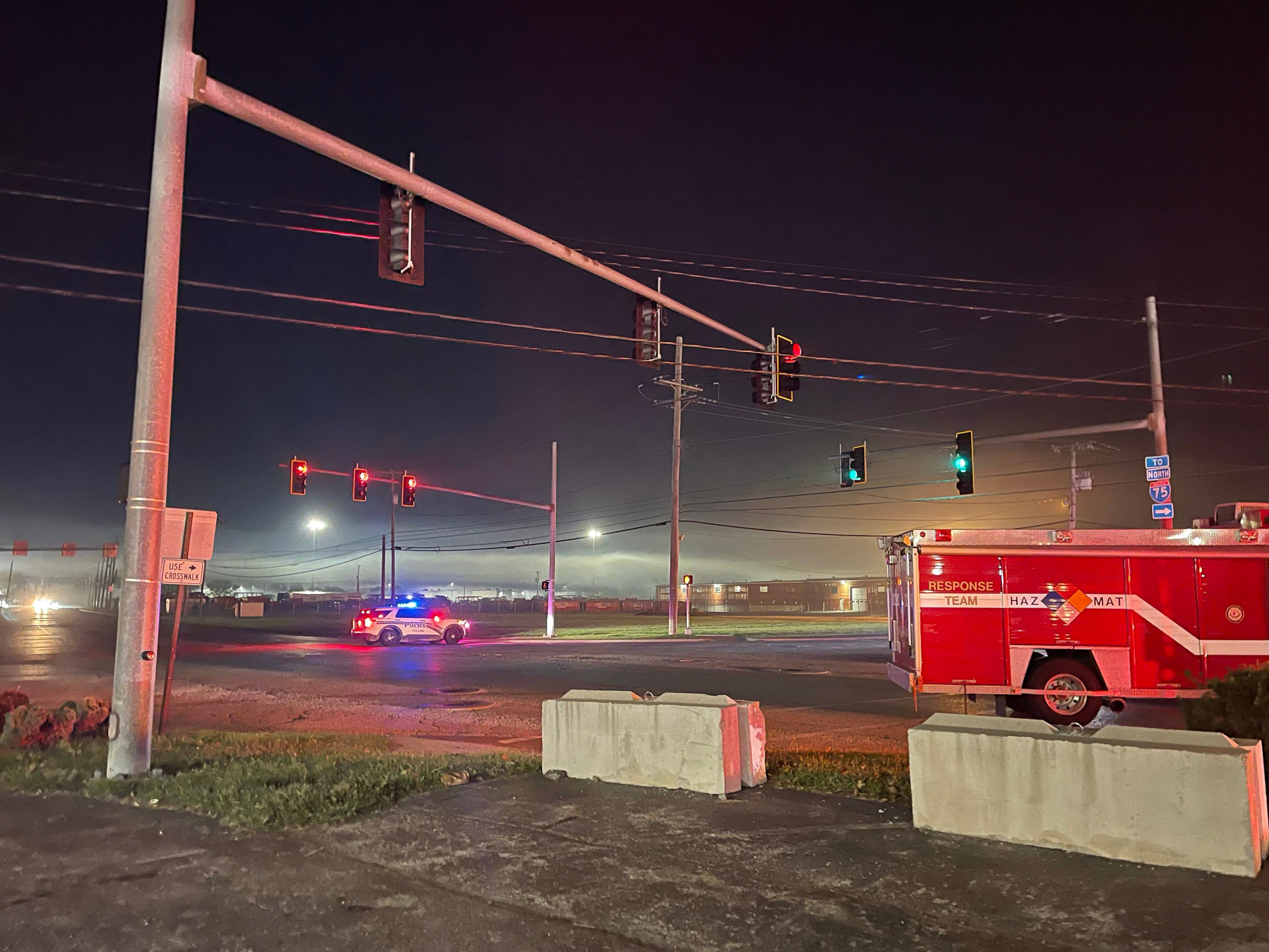 HAZMAT crews responding to hazardous materials leak in North Toledo