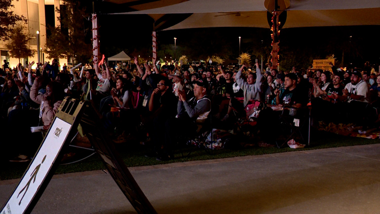 Go Spurs go | Spurs fans gather at The Rock at La Cantera for season opener watch party