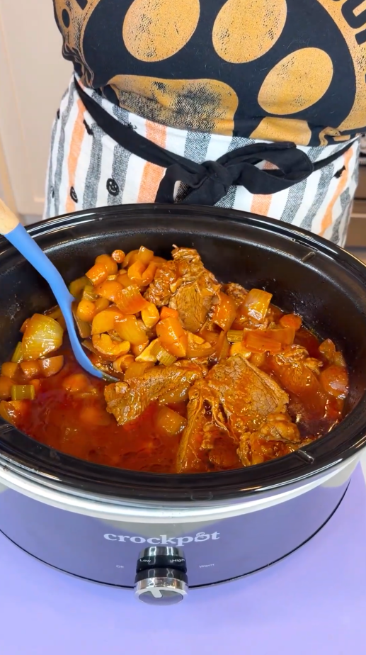 This cozy crockpot dinner is perfect for effortless home cooking