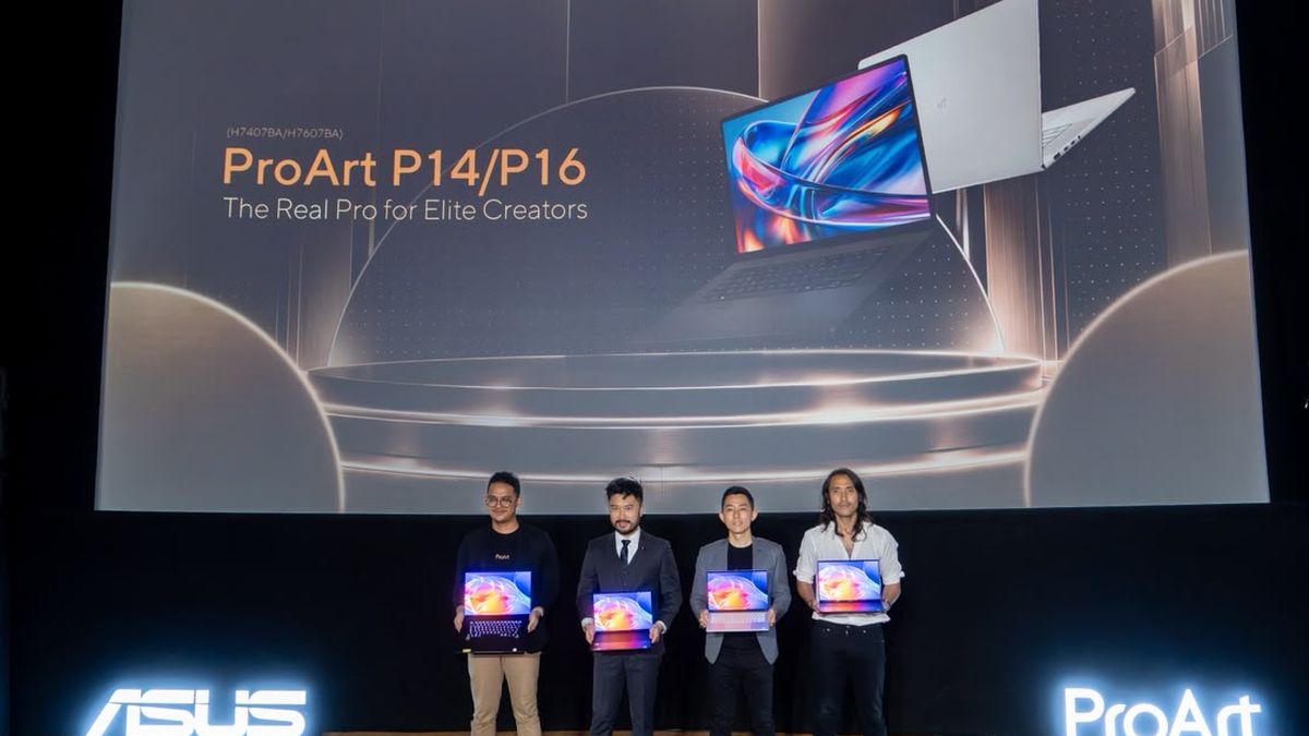 ASUS resmi hadirkan ASUS ProArt P14 dan P16, laptop kreator profesional ...