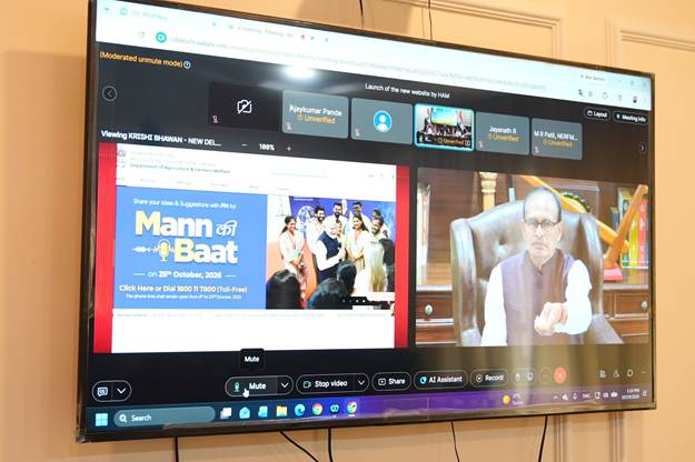 Shivraj Singh Chouhan launches upgraded Agri Welfare Portal for farmers