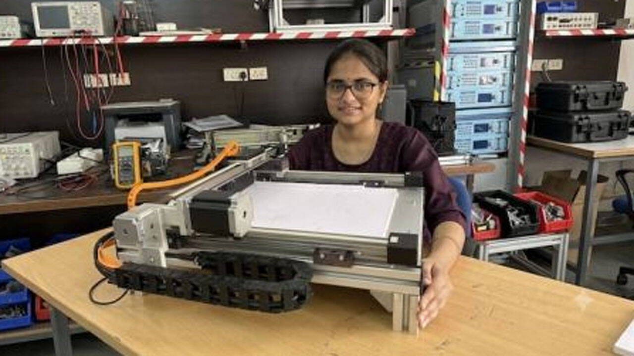 She began with a 6-button Braille printer and made it voice-enabled; 20 ...