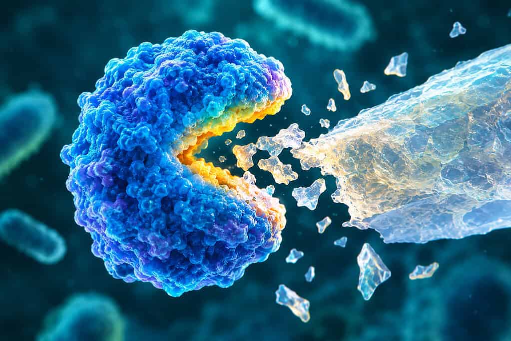 A bizarre plastic-eating enzyme has a second talent that worries scientists