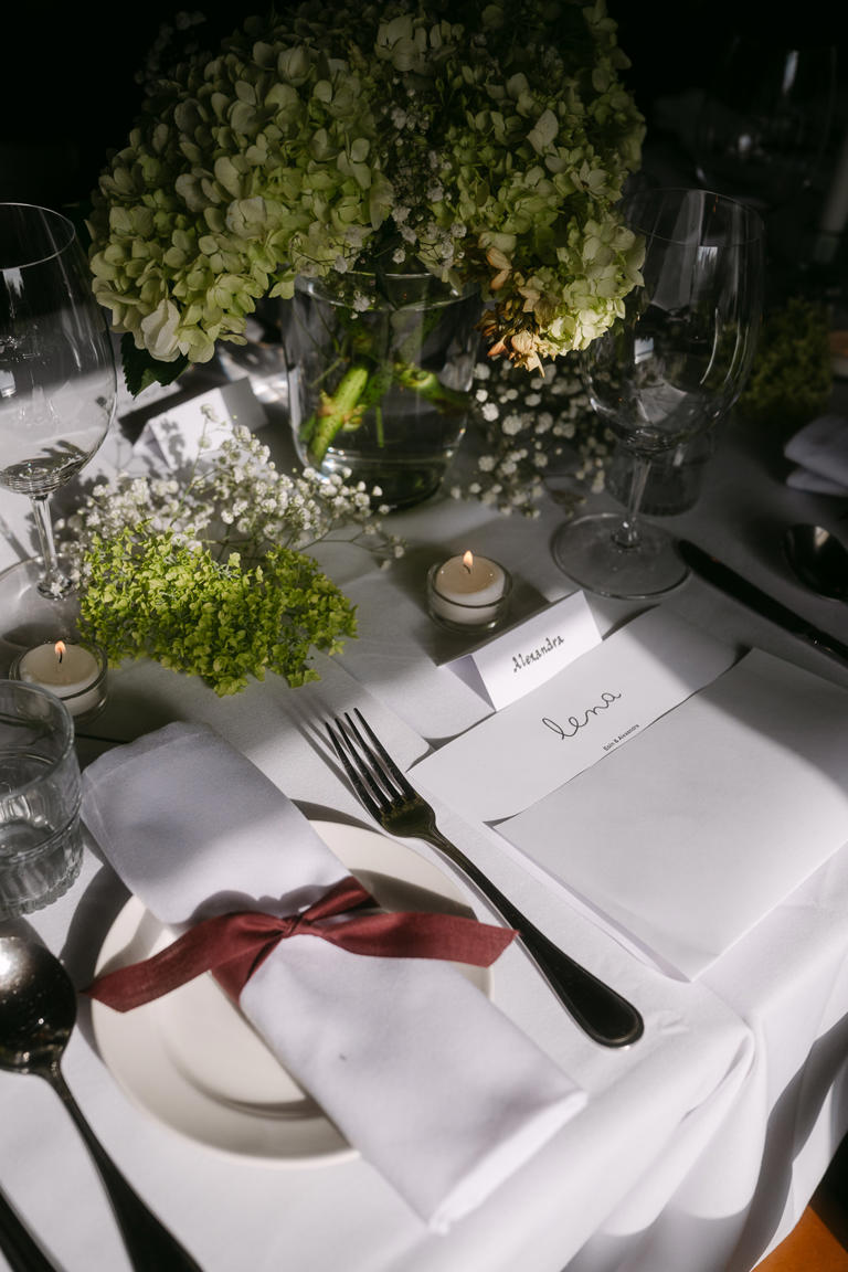 Love on the menu: 8 restaurant weddings with sensational style