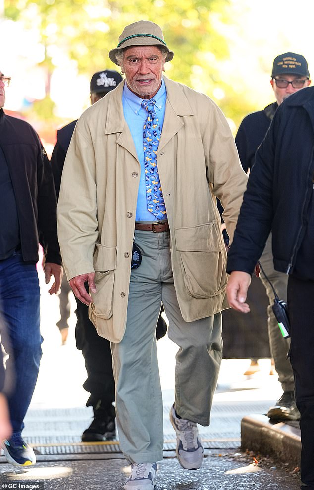 Dwayne Johnson undergoes shock transformation into elderly man on ...