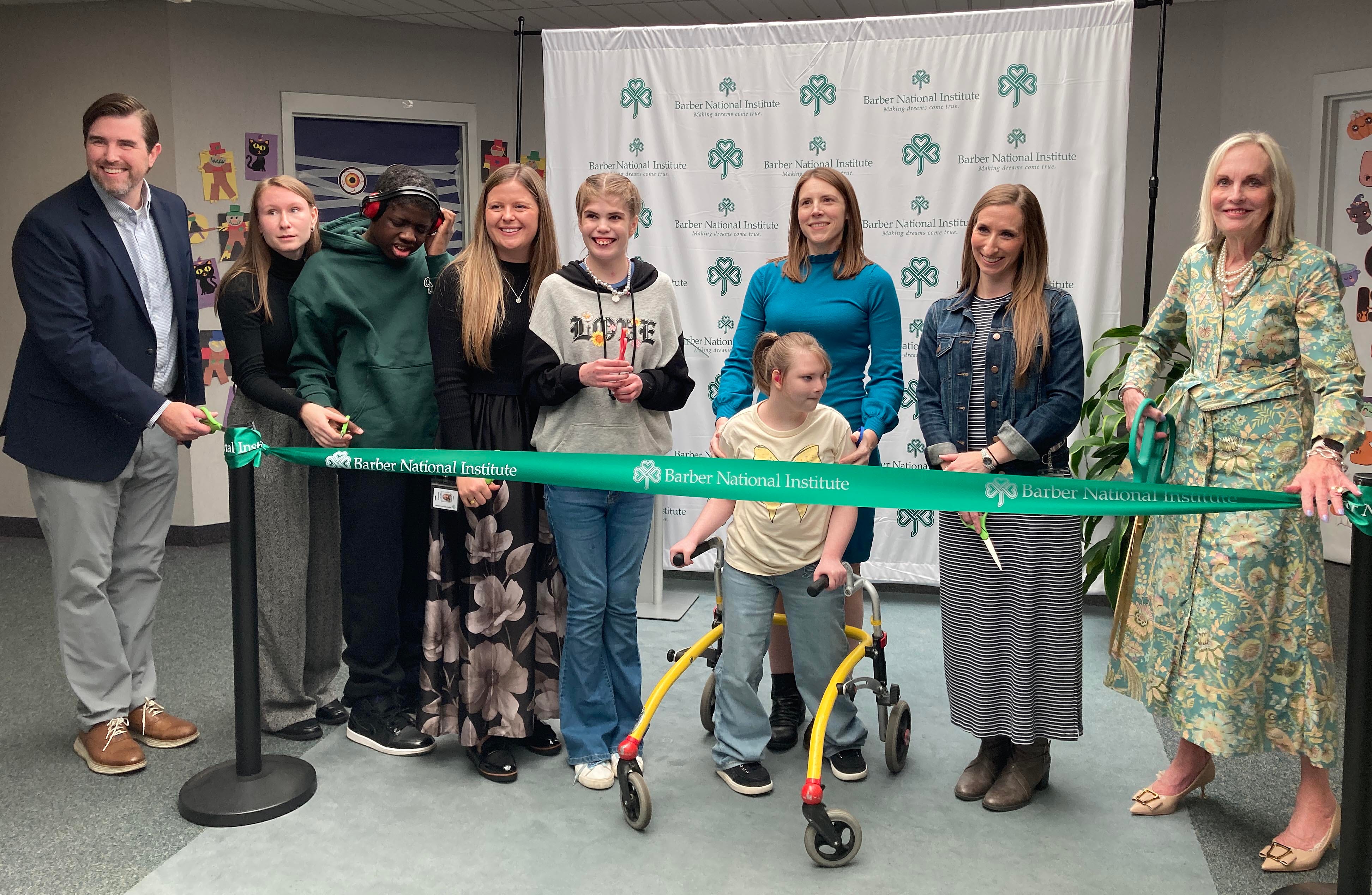 See how new sensory room helps students recharge at Barber Institute