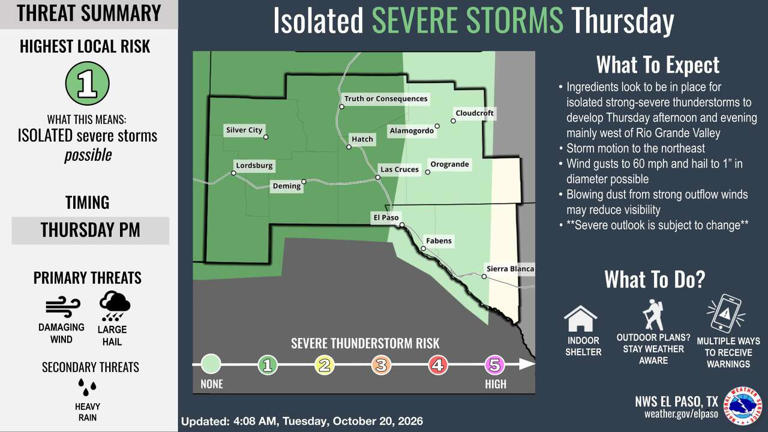 Large hail, flooding and a possible freeze ahead for parts of Texas ...