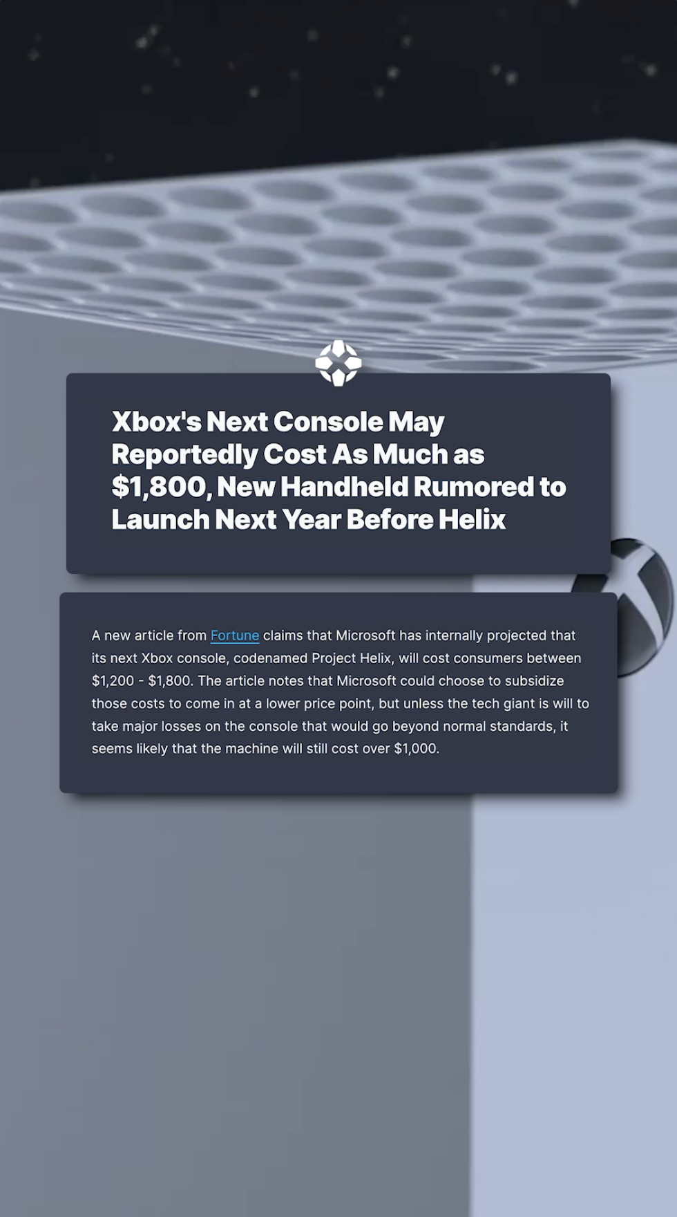 Xbox's next-gen console might cost $1,200-$1,800